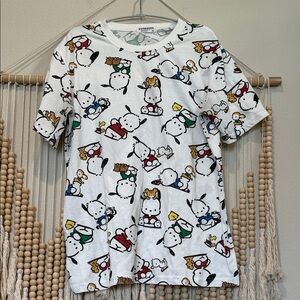 Sanrio Japan Pochacco Character Shirt L/XL
